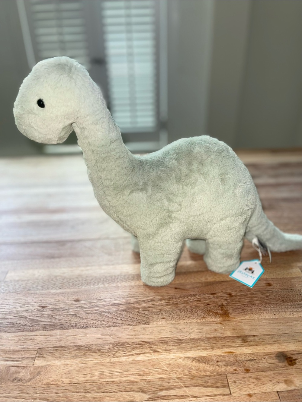 Jellycat Retired Fossily Soft Plush Dinosaur NWT